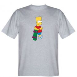 Мужская футболка Stedman Bart Simpson - PrintSalon