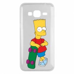 Чехол для Samsung J3 2016 Bart Simpson - PrintSalon