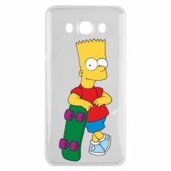 Чехол для Samsung J7 2016 Bart Simpson - PrintSalon