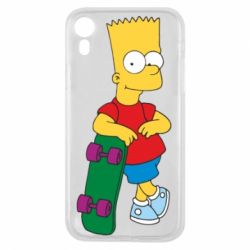 Чехол для iPhone XR Bart Simpson - PrintSalon