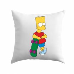 Подушка Bart Simpson - PrintSalon