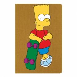 Блокнот с принто Bart Simpson - PrintSalon
