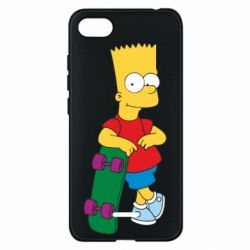 Чехол для Xiaomi Redmi 6A Bart Simpson - PrintSalon