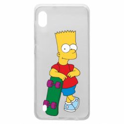 Чехол для Samsung A10 Bart Simpson - PrintSalon