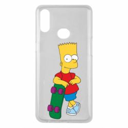 Чехол для Samsung A10s Bart Simpson - PrintSalon