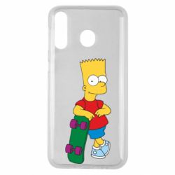 Чехол для Samsung M30 Bart Simpson - PrintSalon
