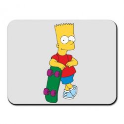 Коврик для мыши Bart Simpson - PrintSalon