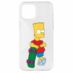 Чехол для iPhone 12 Pro Max Bart Simpson - PrintSalon