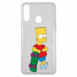 Чехол для Samsung A20s Bart Simpson - PrintSalon
