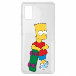 Чехол для Samsung A41 Bart Simpson-PrintSalon Чехол для Samsung A41 Bart Simpson
