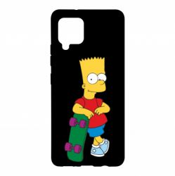 Чехол для Samsung A42 5G Bart Simpson - PrintSalon