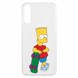 Чехол для Samsung A50 Bart Simpson - PrintSalon