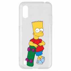 Чехол для Samsung A01/M01 Bart Simpson - PrintSalon
