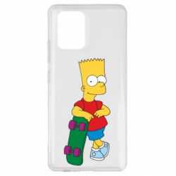 Чехол для Samsung S10 Lite Bart Simpson - PrintSalon