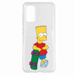 Чехол для Samsung S20 Bart Simpson - PrintSalon