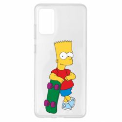 Чехол для Samsung S20+ Bart Simpson - PrintSalon