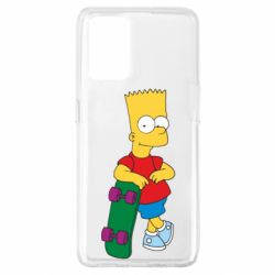 Чехол для Oppo A74 4G Bart Simpson - PrintSalon