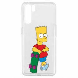 Чехол для Oppo A91/Reno3 Bart Simpson - PrintSalon