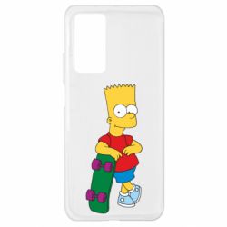 Чехол для Xiaomi Mi 10T/10T Pro Bart Simpson - PrintSalon