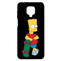Чехол для Xiaomi Redmi Note 9S/9Pro/9Pro Max Bart Simpson - PrintSalon