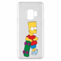 Чехол для Samsung S9 Bart Simpson - PrintSalon