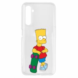 Чехол для Realme 6 Bart Simpson - PrintSalon