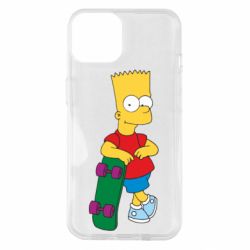 Чехол для iPhone 14 Bart Simpson - PrintSalon