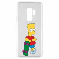 Чехол для Samsung S9+ Bart Simpson - PrintSalon