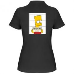 Женское поло Барт в тюряге