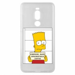 Чехол для Meizu Note 8 Барт в тюряге - PrintSalon