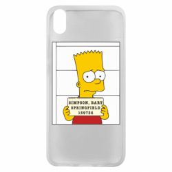 Чехол для Xiaomi Redmi 7A Барт в тюряге - PrintSalon