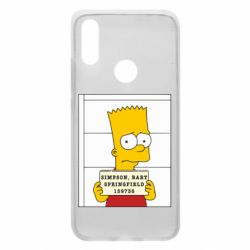 Чехол для Xiaomi Redmi 7 Барт в тюряге - PrintSalon