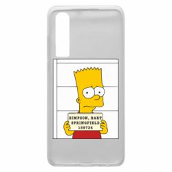 Чехол для Huawei P30 Барт в тюряге - PrintSalon