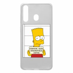 Чехол для Samsung A60 Барт в тюряге - PrintSalon