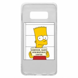 Чехол для Samsung S10e Барт в тюряге - PrintSalon