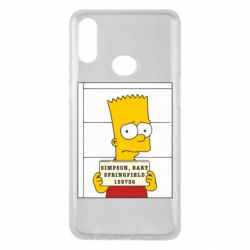 Чехол для Samsung A10s Барт в тюряге