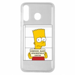 Чехол для Samsung M30 Барт в тюряге - PrintSalon