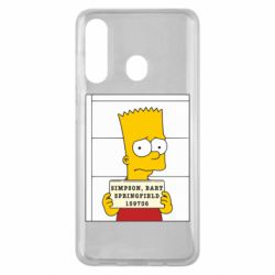 Чехол для Samsung M40 Барт в тюряге - PrintSalon