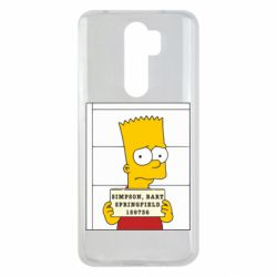 Чехол для Xiaomi Redmi Note 8 Pro Барт в тюряге - PrintSalon