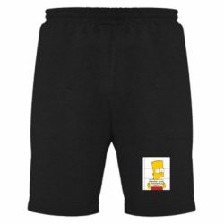 Мужские шорты Барт в тюряге - PrintSalon