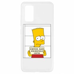Чехол для Samsung A32 4G Барт в тюряге - PrintSalon