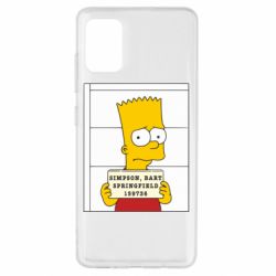 Чохол для Samsung A51 Барт в тюрязі