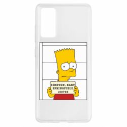 Чехол для Samsung S20 FE Барт в тюряге - PrintSalon