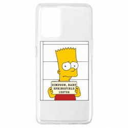 Чехол для Oppo A74 4G Барт в тюряге - PrintSalon