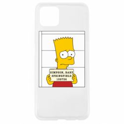 Чехол для Oppo A92s Барт в тюряге - PrintSalon