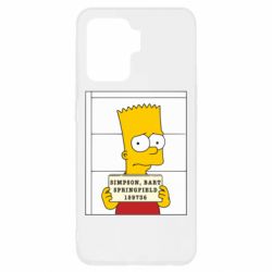 Чехол для Oppo Reno 5 Lite Барт в тюряге - PrintSalon