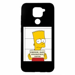 Чехол для Xiaomi Redmi Note 9/Redmi 10X Барт в тюряге - PrintSalon