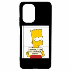 Чехол для Xiaomi Poco F3/K40 Барт в тюряге - PrintSalon