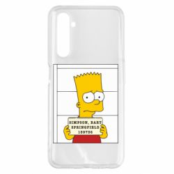 Чехол для Realme 6 Pro Барт в тюряге - PrintSalon