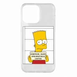 Чехол для iPhone 14 Pro Max Барт в тюряге - PrintSalon